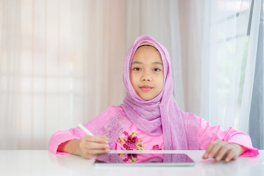 Ai perfectly shaping child learning Quran